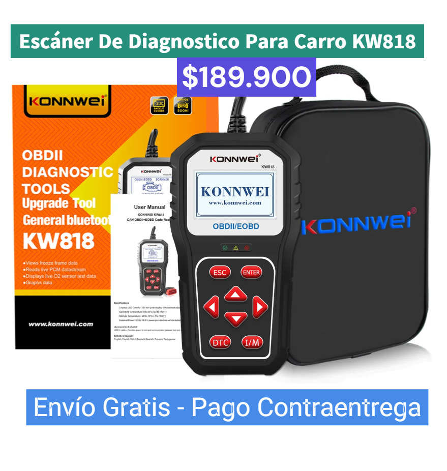 ESCÁNER DIAGNOSTICO PARA CARROS